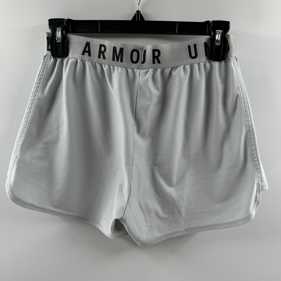 Under Armour Light Gray Loose Fit Running Shorts – Size Small - Picture 5 of 5